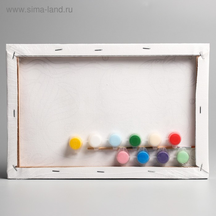 Картина по номерам для детей "Русалочка Ариэль" 20х30 см, Принцессы