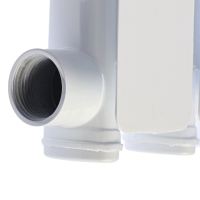 Радиатор алюминиевый TUNDUK 500 x 96 мм, 6 секций