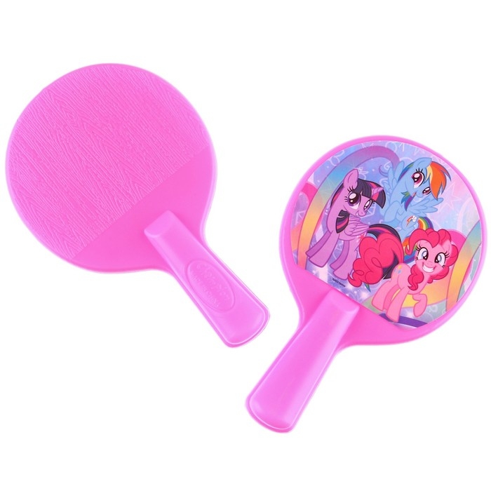 Набор игровой, ракетки 8&times;12 см и два мячика, My little pony