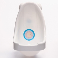 Писсуар детский пластиковый &laquo;Солнышко&raquo;, цвет белый