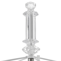 Торшер с ПДУ 16655/1 LED RGB 32х32х150 см