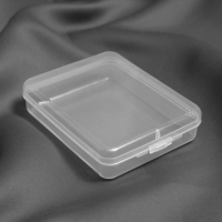 Контейнер для хранения мелочей, 11,5 &times; 9 &times; 2,8 см, цвет прозрачный