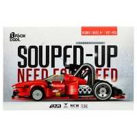 Конструктор &laquo;Гонка. Пламенный циклон&raquo;, 407 деталей