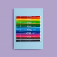 Фломастеры 18 цветов Happycolor, МИКС Фломастеры 18 цветов Happycolor, МИКС