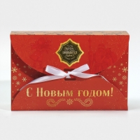 Коробка новогодняя складная &laquo;Новогодняя почта&raquo;, 28 х 18 х 8 см, Новый год
