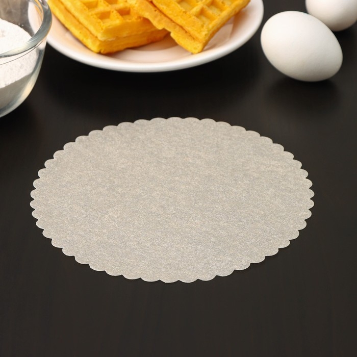 Подложка подпергамент &laquo;Ромашка&raquo;, d=18 cм, набор 300 шт