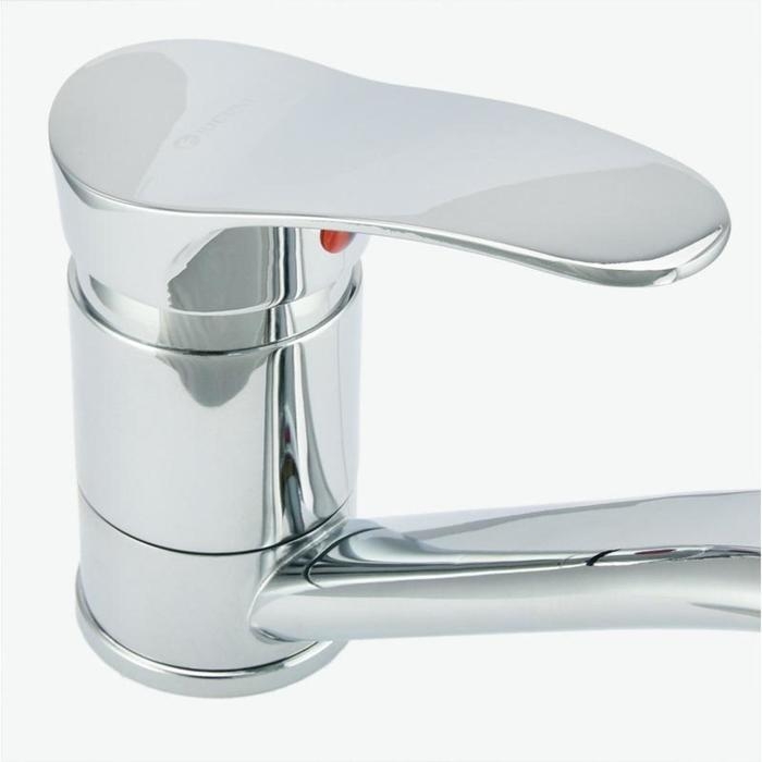 Смеситель для раковины Juguni Dorado, однорычажный, с гибкой подводкой, цвет хром Смеситель для раковины Juguni Dorado, однорычажный, с гибкой подводкой, цвет хром