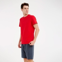 Футболка мужская MINAKU REGULAR FIT: цвет красный, р-р 56