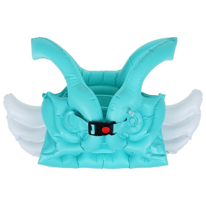 Жилет для плавания &laquo;Ангелочек&raquo;, 30 х 49 см, цвет бирюзовый