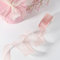 Лента капроновая «Волна», 50 мм, 10 ± 1 м, цвет розовая сирень Лента капроновая «Волна», 50 мм, 10 ± 1 м, цвет розовая сирень