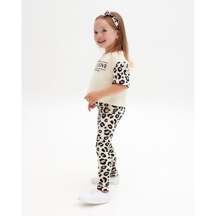 Футболка детская укороченная KAFTAN "Trendy" р.36 (134-140)