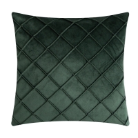Наволочка декоративная Этель &laquo;Соло&raquo;, цвет изумрудный, размер 43х43 см