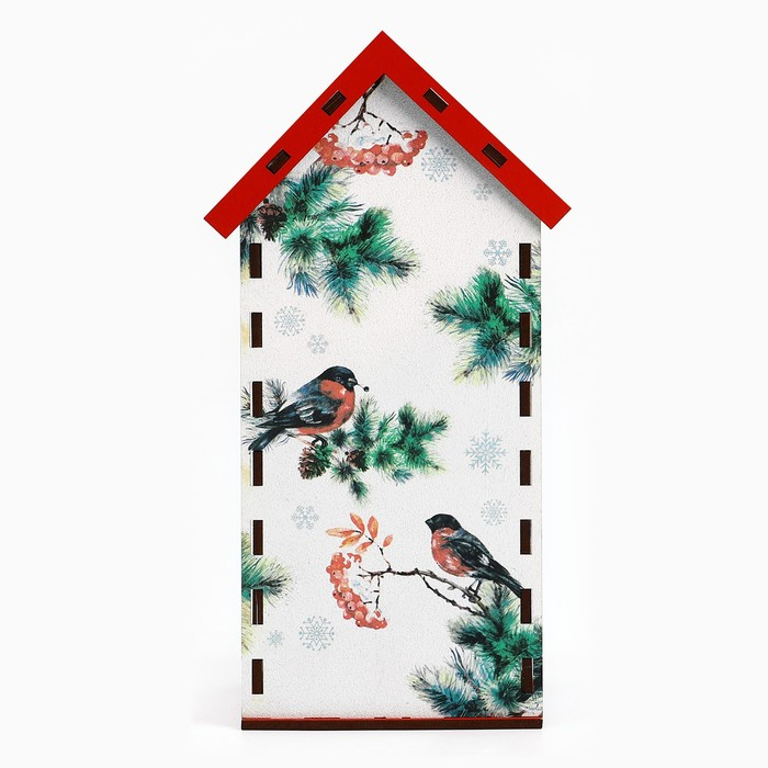 Подарочный новогодний набор: чайный домик и кружка &laquo;Новый год: С новым годом&raquo;