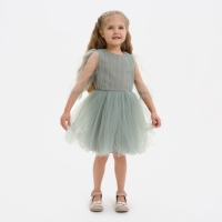 Платье для девочки нарядное KAFTAN, рост 134-140 см (36), цвет зелёный