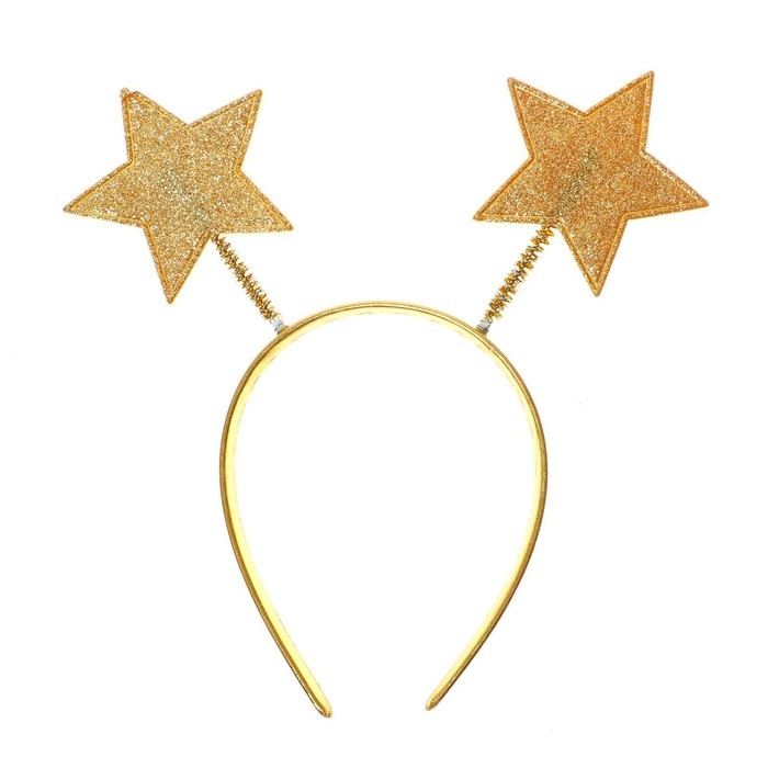 Карнавальный ободок &laquo;Звёзды&raquo;, цвета МИКС