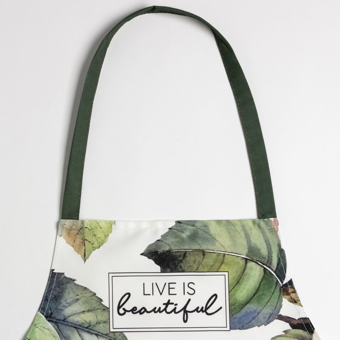 Фартук Этель Сamellia 60х70 см, 100% хл, саржа 190 г/м2