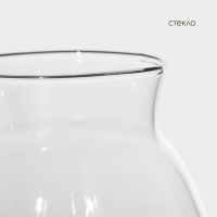 Банка стеклянная для хранения сыпучих продуктов BellaTenero «Бамбук», 400 мл, 9,5×9,5 см, с бамбуковой крышкой Банка стеклянная для хранения сыпучих продуктов BellaTenero «Бамбук», 400 мл, 9,5×9,5 см, с бамбуковой крышкой