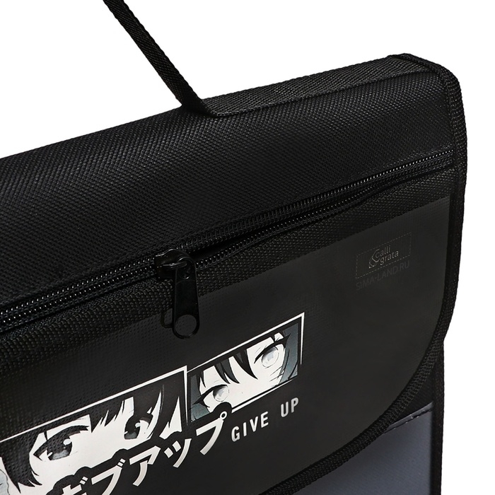 Папка для труда А4, с ручками, раскладная на липучке, текстильная, 10 предметов Папка для труда А4, с ручками, раскладная на липучке, текстильная, 10 предметов "Аниме"