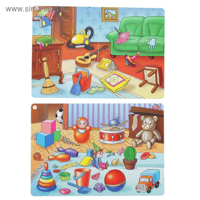 Напольное пазл-лото «Поиграем?» (Baby Step) Напольное пазл-лото «Поиграем?» (Baby Step)