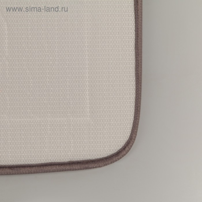 Набор ковриков для ванной и туалета Доляна, 3 шт, 36×43, 40×50, 50×80 см, цвет серый Набор ковриков для ванной и туалета Доляна, 3 шт, 36×43, 40×50, 50×80 см, цвет серый