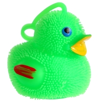 Мяч детский резиновый ёжка световой &laquo;Утята&raquo;, цвета МИКС , в шоубоксе