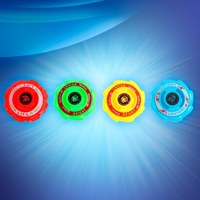 Волчок &laquo;Атака зверя&raquo;, с устройством запуска, цвет МИКС