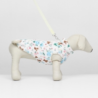 Куртка для собак "Ласка"с поводком, размер L Куртка для собак "Ласка"с поводком, размер L