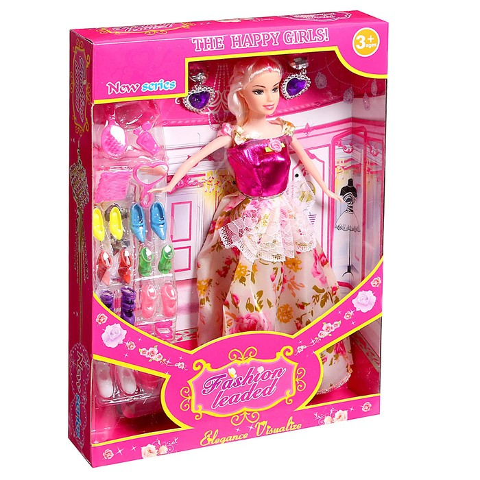 Кукла-модель &laquo;Даша&raquo; в платье, с аксессуарами