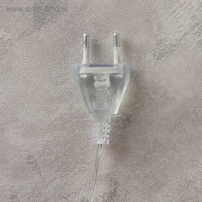 Светодиодная фигура &laquo;Олень с санями серебристый&raquo;, олень: 40 &times; 50 &times; 16 см, сани: 40 &times; 25 &times; 10 см, металл, 220 В, свечение белое