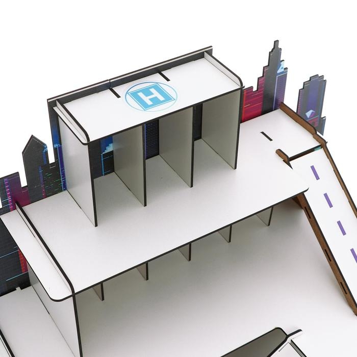 Парковка для машинок «Super City» Парковка для машинок «Super City»