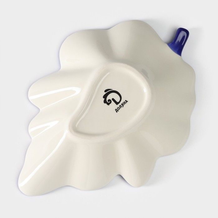 Блюдо сервировочное Доляна &laquo;Емеля&raquo;, 21&times;15&times;4,5 см, цвет белый