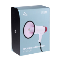 Мегафон ручной LuazON Rad-25, 25 Вт, дальность до 400 м, запись 10 сек, сирена, бело-красный Мегафон ручной LuazON Rad-25, 25 Вт, дальность до 400 м, запись 10 сек, сирена, бело-красный