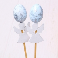 Набор пасхальных топперов &laquo;Ангелочки&raquo;, 2 шт., МИКС