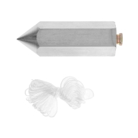 Отвес цилиндрический ТУНДРА, шнур 5 метров, 300 г Отвес цилиндрический ТУНДРА, шнур 5 метров, 300 г