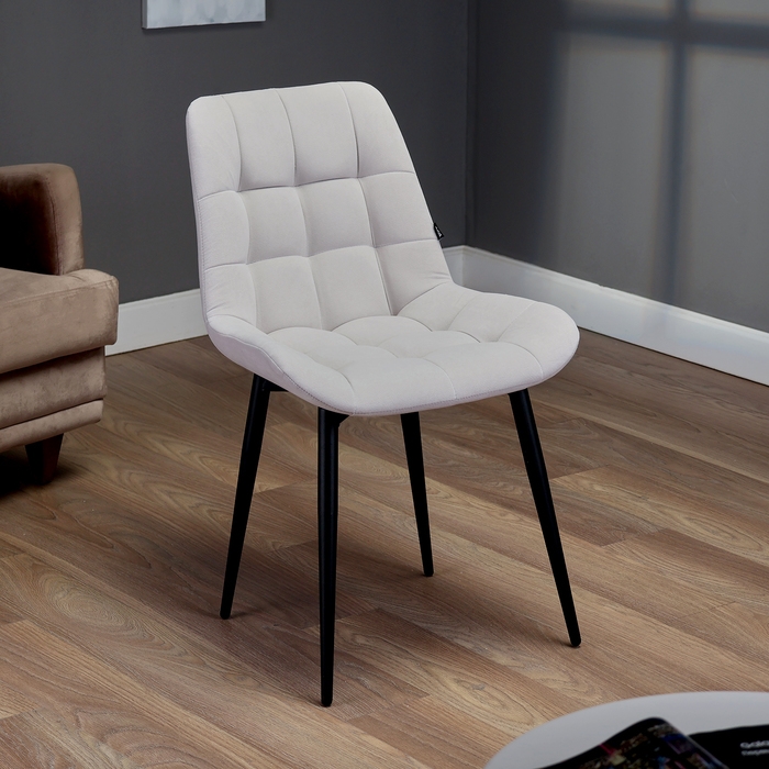 Стул Президент, серый софт