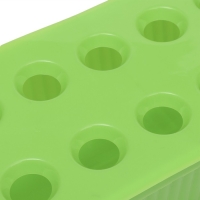 Ящик для выращивания зелёного лука, 29 × 16 × 8,5 см, 2,5 л, 10 лунок, зелёный, Greengo Ящик для выращивания зелёного лука, 29 × 16 × 8,5 см, 2,5 л, 10 лунок, зелёный, Greengo