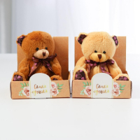 Мягкая игрушка «Мишка», цвет микс Мягкая игрушка «Мишка», цвет микс