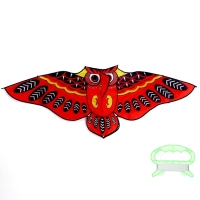 Воздушный змей «Сова», с леской, МИКС Воздушный змей «Сова», с леской, МИКС