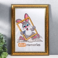 Фоторамка пластик 21х30 см золото (796) Фоторамка пластик 21х30 см золото (796)