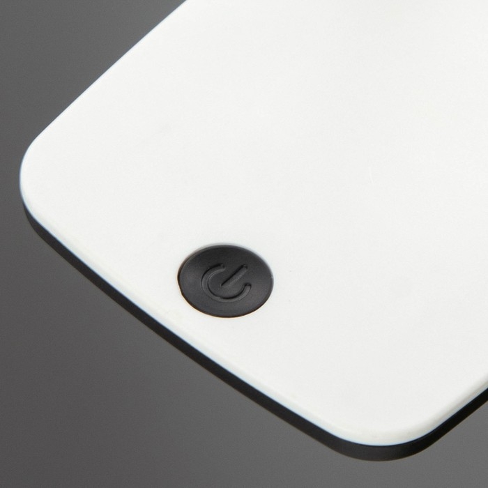 Настольная лампа с лупой 3х Настольная лампа с лупой 3х "Раскладушка" LED 5Вт 3000К USB бело-черный 9х6,5х25см RISALUX