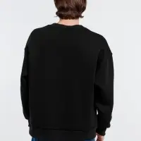 Свитшот оверсайз унисекс True Self, черный, размер M