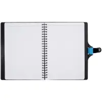 Ежедневник Strep Front на заказ, недатированный, голубой