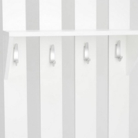 Вешалка 580х332х1400, Белая Вешалка 580х332х1400, Белая