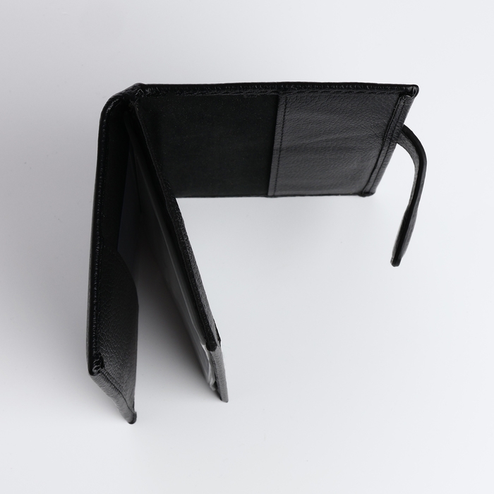 Обложка для автодокументов и паспорта на магните, цвет чёрный Обложка для автодокументов и паспорта на магните, цвет чёрный