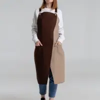 Фартук Picante, коричневый с бежевым