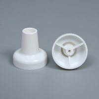 Карниз металлический настенный однорядный, ширина 200 см, цвет белый