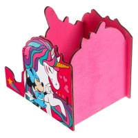 Органайзер для канцелярии, 12х15х16 см, Минни Маус и Единорог Органайзер для канцелярии, 12х15х16 см, Минни Маус и Единорог