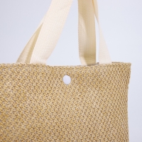 Сумка-тоут на молнии, цвет бежевый/бежевый Сумка-тоут на молнии, цвет бежевый/бежевый