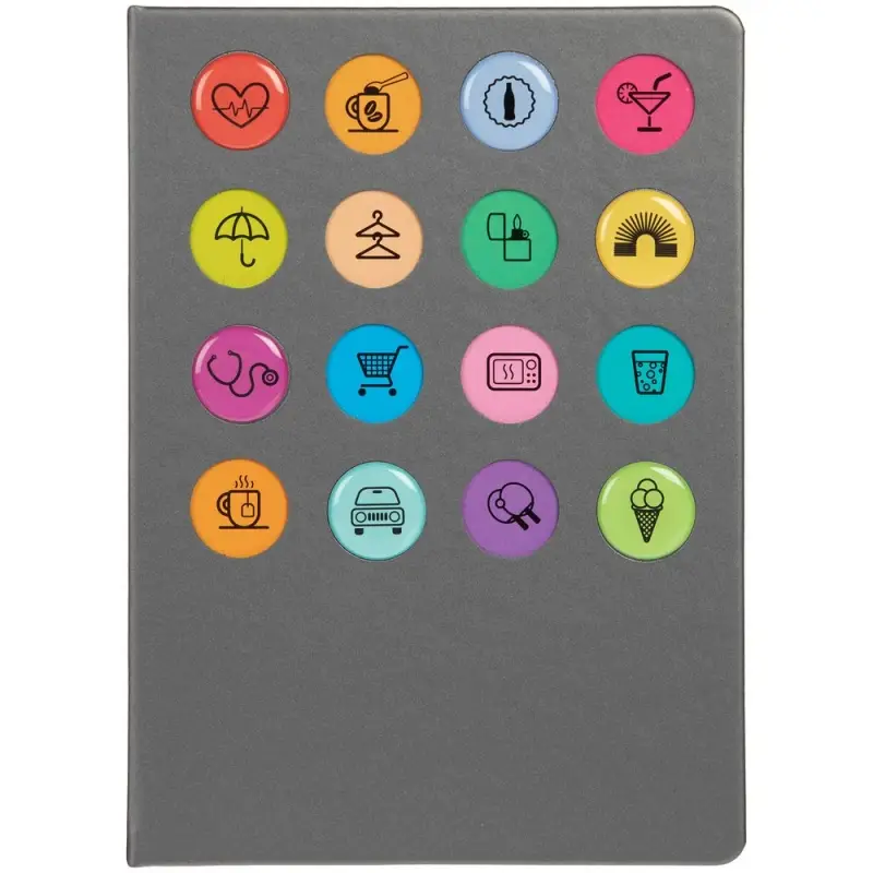 Ежедневник &laquo;История изобретений&raquo;, недатированный, серый