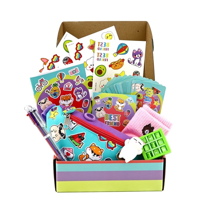 Детский подарочный набор Easy box с сумкой «Зверята» Детский подарочный набор Easy box с сумкой «Зверята»